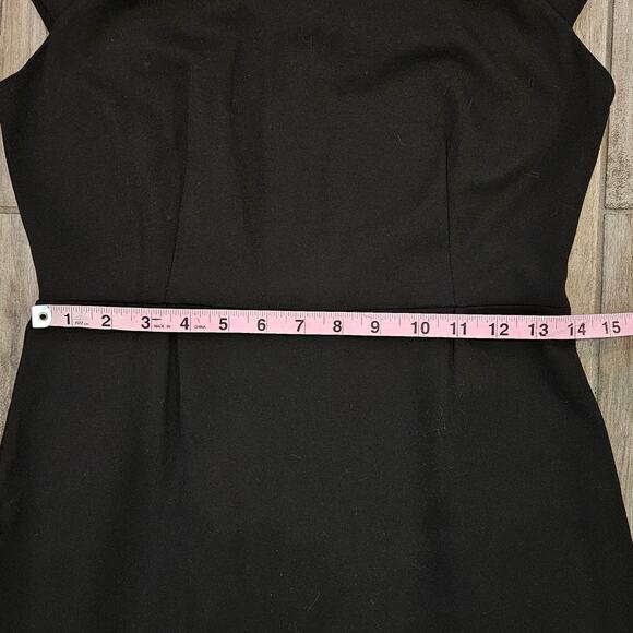 Kate Spade New York Ivie Pleated Stretch Sheath Dress Women’s 6 Black LBD - Picture 6 of 13